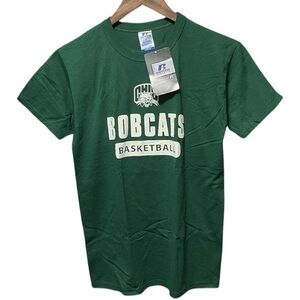 Ohio University bobcats college sports basketball crewneck vintage 2000s T-shirt